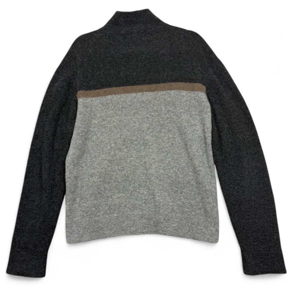 Vintage J Crew Sweater Gray Brown Medium - Picture 3 of 13